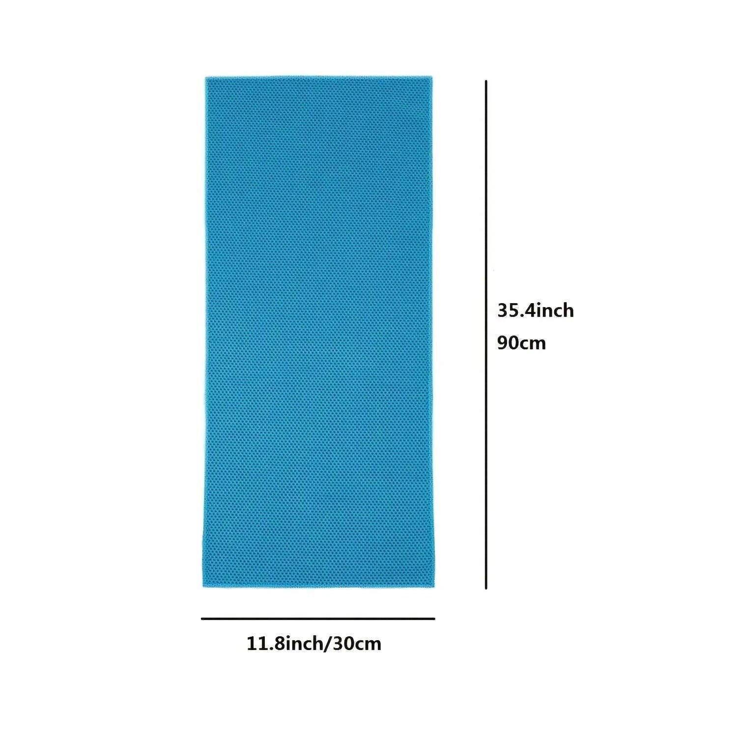 4pcs Cooling Towels (35.4 * 11.8 Inches), Soft Breathable Sports Towel For Outdoor, Gym, Yoga, Exercise, Camping, Fitness, Runni