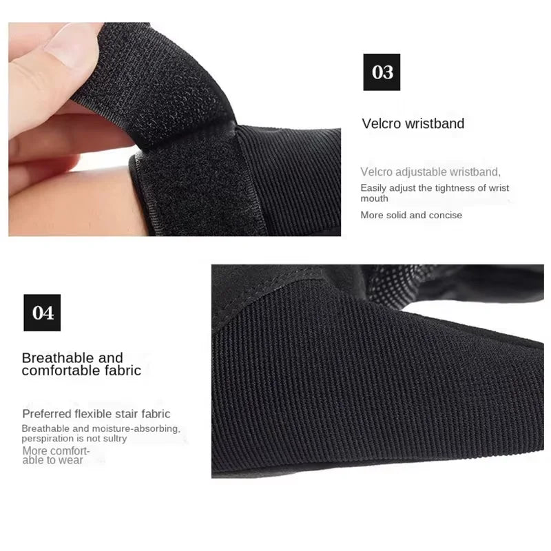 Outdoor sport glove Fitness Gloves Body Building Training Sports Exercise Cycling Glove Shockproof Motorcycle Hunting gloves