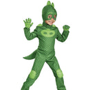 Kids Blue Anime Hero Costume – Pajama Suit with Mask