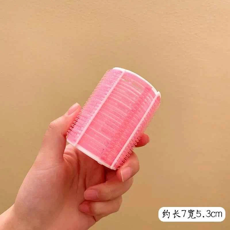 S/M/L Lazy Hair Rollers Hair Curlers Air Bangs Curling Rollers Plastic Self-adhesive Hair Curling Hairdressing Styling DIY Tool