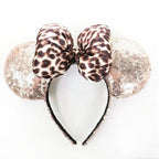 Cartoon Minnie Mouse Ear Headband New Holiday Party Christmas Snowman Headdress Cosplay for Adults Kids Hair Accessories