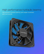 TEUCER 3000RPM 120MM Large Air Volume 220V Btc Mining Machine Workstation Cabinet Server Case Cooling System Fan with Adapter