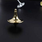 Metal Gyro Hot Movie Totem Silver Hand Spinning Top Fingertips Small Cyclone Gyroscope Antistress Fidget Toys For Children Gifts