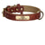 Personalized Dog Collar Custom Engraved PU Leather Dog Collars Free Engraving ID Tag Nameplate For Small Medium Large Dogs - WTN Essentials 