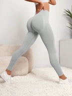Women High Waist Butt Lifting Leggings Tummy Control Workout Pants Soft Stretchy Comfortable Yoga Running Sports