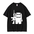 Epic Face Domo Kun Funny Meme T Shirts Men Women Summer O-Neck Fashion High Quality T-Shirt Casual 100% Cotton Oversized Tshirt