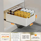 Pull-Out Kitchen Cabinet Organizer – Sliding Storage Drawer & Spice Rack