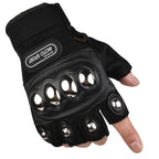 Tactical Gloves Steel Safety Outdoor Cycling Equipment Brass Knuckle Motorcycle Powersports Racing Bicycle Self Defence For Man