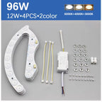 Led Module For Ceiling Lights Dimming 220V Replacement  Led Light Panel 72W 96W Energy Saving Module Lamp For Ceiling Fan Lamps