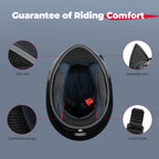 Cat Ear Motorcycle Helmet For Women Full Face Motocross Motorbike Men's Moto Helmet Breathable DOT Certification Girlfriend Gift
