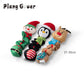 Christmas Elf Penguin Squeaky Dog Toy – Cute Plush Pet Toy