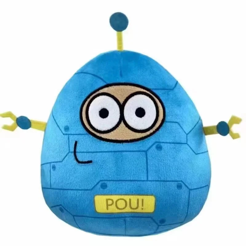 NEW TOY Hot  My Pet Alien Pou Plush Toy Furdiburb Emotion Alien Plushie Stuffed Animal Pou Doll 22cm
