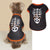 Halloween Pet Clothing – Funny Pumpkin Skull Tee