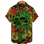 Men's Designer Hawaii Shirts Short Sleeve Collar Top Fashion Streetwear 3d Printed XS-5XL Hiphop Casual Vintage Clothing