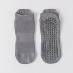 Yoga Socks Men Cotton Thin Silicone Non-slip Grip Pilates Low-ankle Sock