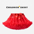 Baby Girls Tutu Fluffy Skirt Toddler Princess Ballet Dance Tulle Mesh Skirt Kids Cake Skirt Cute Girls Clothes Pettiskirt Skirt