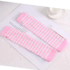 Punk Stripe Fingerless Gloves for Women & Men – Long Knitted Arm Warmers, Elastic Winter Cuffs, Hip-Hop Elbow Mittens for Outdoor & Streetwear