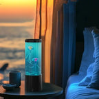 7-Colour LED Jellyfish Lava Lamp Ocean Mood Light