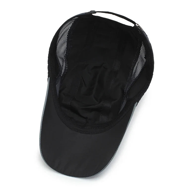 Quick Dry Breathable Mesh Baseball Cap for Summer Outdoor Sports