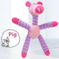 Indestructible Large Dog Squeaky Plush Toy – Animal Shape