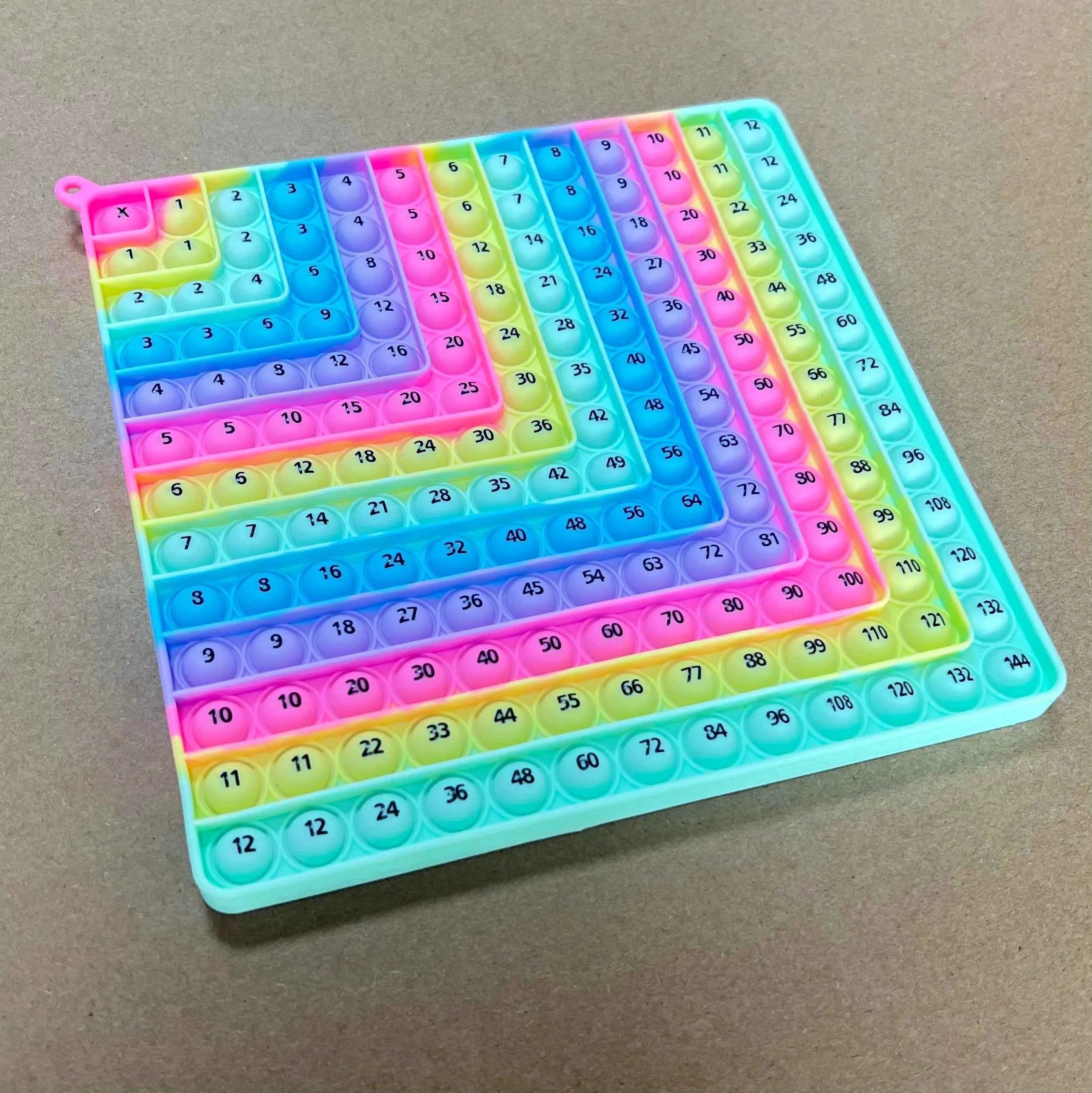 Multiplication Practice Math Games, 12x12 Times Table Learning Activity Board Games, Mathematics Teaching Toys Stationery Gifts
