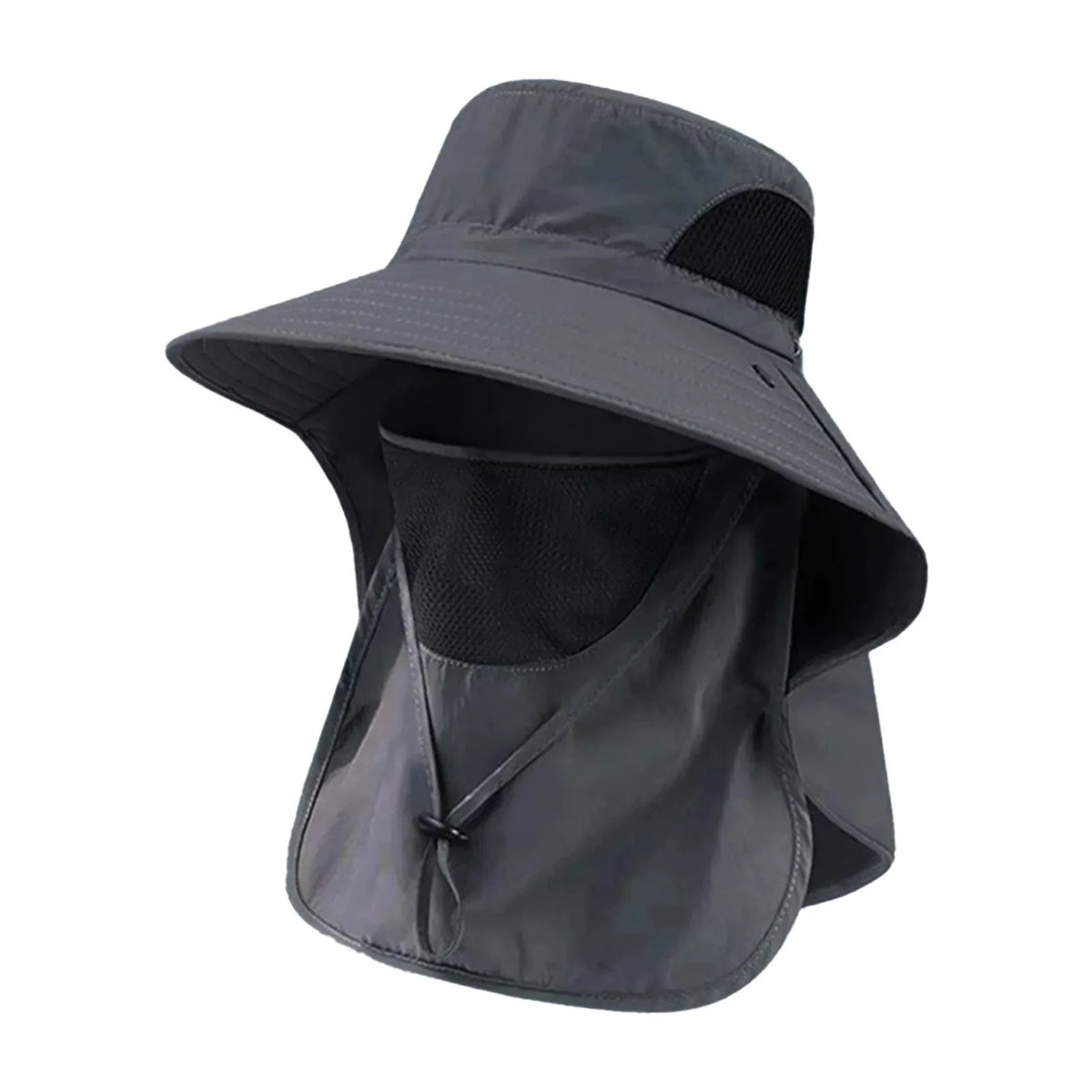 Sun Fishing Hat Women's Bucket Hat with Neck Cover Breathable Wide Brim Summer UV Protection Hat for Travel Holiday Beach