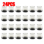24/4pcs Chair Leg Caps Silicone Feet Protector Pads Furniture Table Covers Socks Plugs Cover Furniture Leveling Feet Home Decor