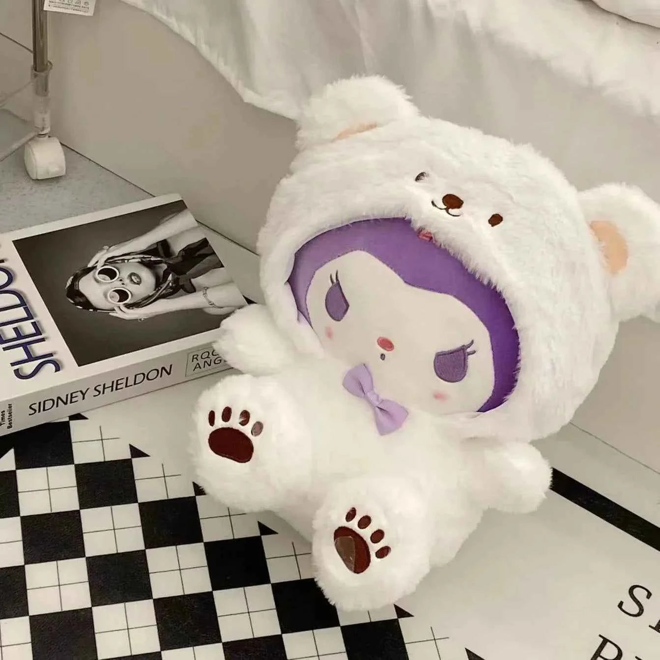 Sanrio Plush Kawaii Sanrio Kuromi My Melody Cinnamoroll Plush Toys Doll Pillow Anime Cartoon Kids Gifts Room Decoration Dolls.**