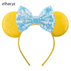 2026 Chic Embroidery Sequin Ears Headband Classical DOT Bow Hairband For Girls Women Party Head Wear Kids DIY Hair Accessories
