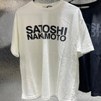 Summer Streetwear Satoshi Nakamoto T Shirt Men Woman Fashion Vintage Print Short Sleeve Washed Damaged Hole Old  Top Tee