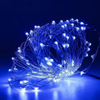 1m 2m 3m 5m Led Copper Wire Fairy Lights  Battery Powered Holiday Lighting Fairy Christmas Tree Garland Wedding Party Decoration