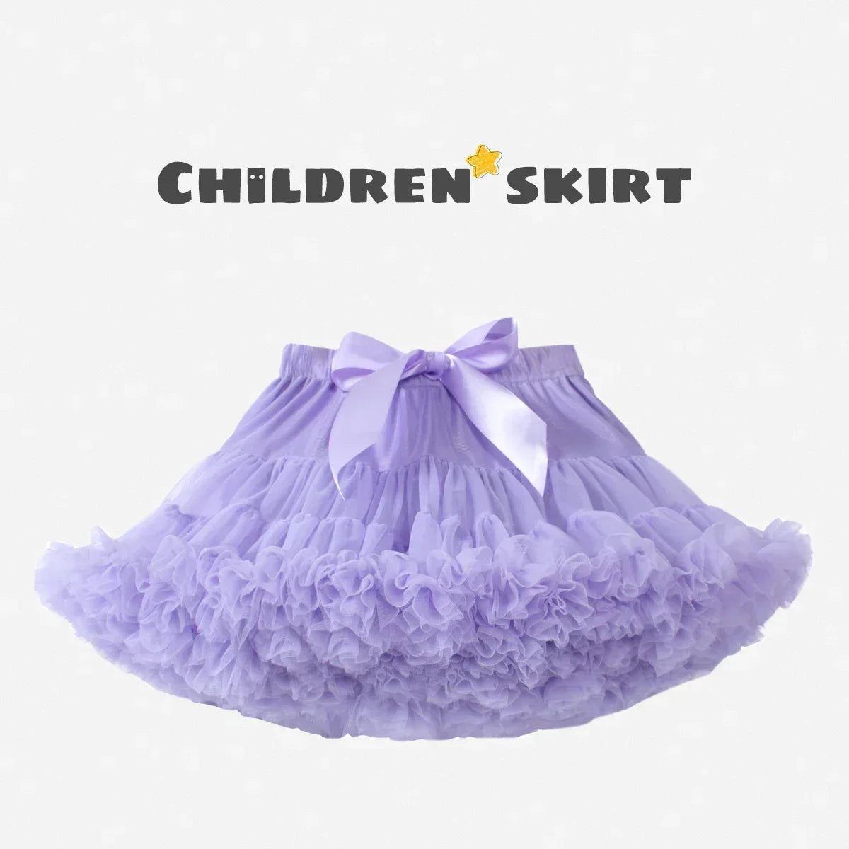 Baby Girls Tutu Fluffy Skirt Toddler Princess Ballet Dance Tulle Mesh Skirt Kids Cake Skirt Cute Girls Clothes Pettiskirt Skirt