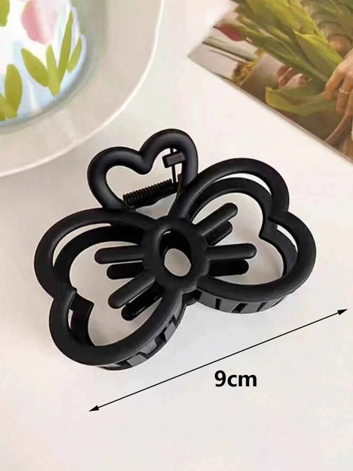 New Candy Color Cat Bow Hair Clip Plastic Claw Clip Fashion Crab Hair Clip For Girls Sweet Hair Claw Women Hair Accessories