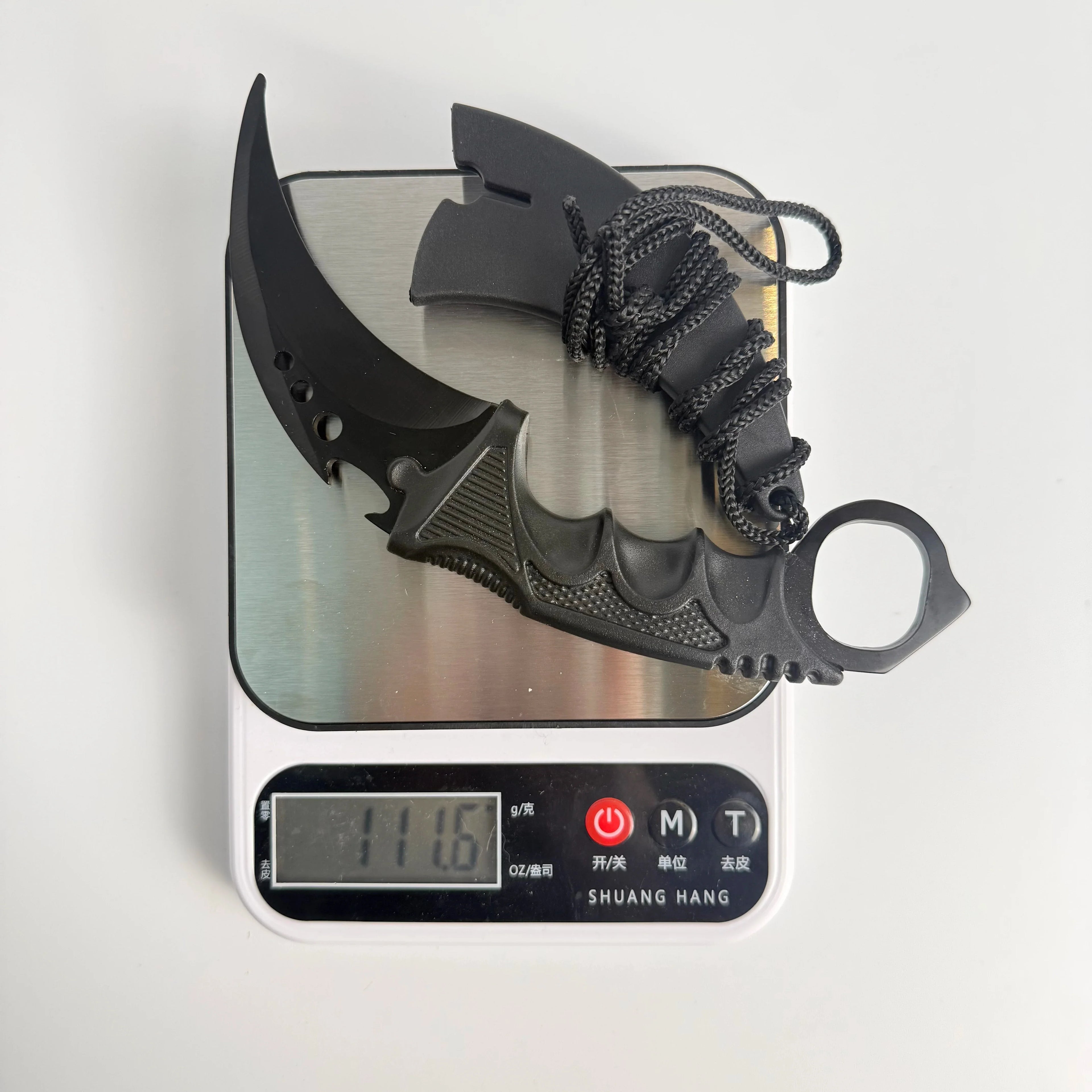 Night Talon Karambit Toy – Safe Cosplay Claw Knife with Sheath