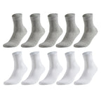 10 Pairs Men's Cotton Socks New Style Black Business Men Socks Soft Breathable Summer Winter for Male Socks Plus Size 38-47