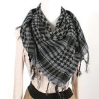 Fashion Military Fashion Lightweight Army Plaid Scarf Unisex Tactical Arab Scarf To Keep Warm