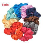 Satin Scrunchies Set for Women & Girls – 25/10/6 Pcs Elastic Hair Bands | Soft Silk Ponytail Holders & Fashion Hair Accessories