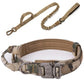 Pet Dog Collar Leash Set Nylon Material Durable Dog Collar Reflective Leash Pet Tactical Training Dog Collar Large Dog Leash Set - WTN Essentials 