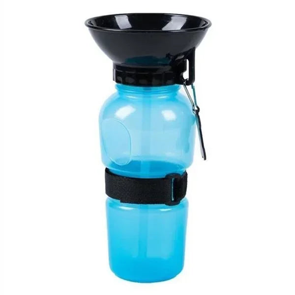 500ml Outdoor Portable Pet Water Bottle – Leakproof Dog & Cat Travel Cup with Drinking Bowl Feeder