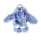 Fluffy Bunny Plush Keychain Cute Rabbit Bag Charm