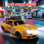 2026 New RC Car 1/18 Retro Remote Control Cars with Lights Racing Vehicle 2.4G Radio High Speed Drift Model Toys for Boys Gifts