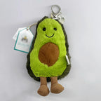 Cute Animal Plush Keychain Soft Bag Charm Collection