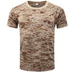 Quick Dry T-shirt Man Tops Forest Camouflage Graphic T Shirt For Men Clothing Gym Fitness Tee Shirts Casual Comfort Tee Shirts