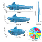 Fishing Master Parent-Child Interactive Shark Board Game Toys, Children's Educational Desktop Games, Baby Birthday Gift