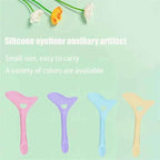 Wholesale  Multi-functional Eyeliner Stencil Wing Tips Silicone Eyeliner Aid Drawing Lipstick Wearing Aid Reusable Makeup Tools