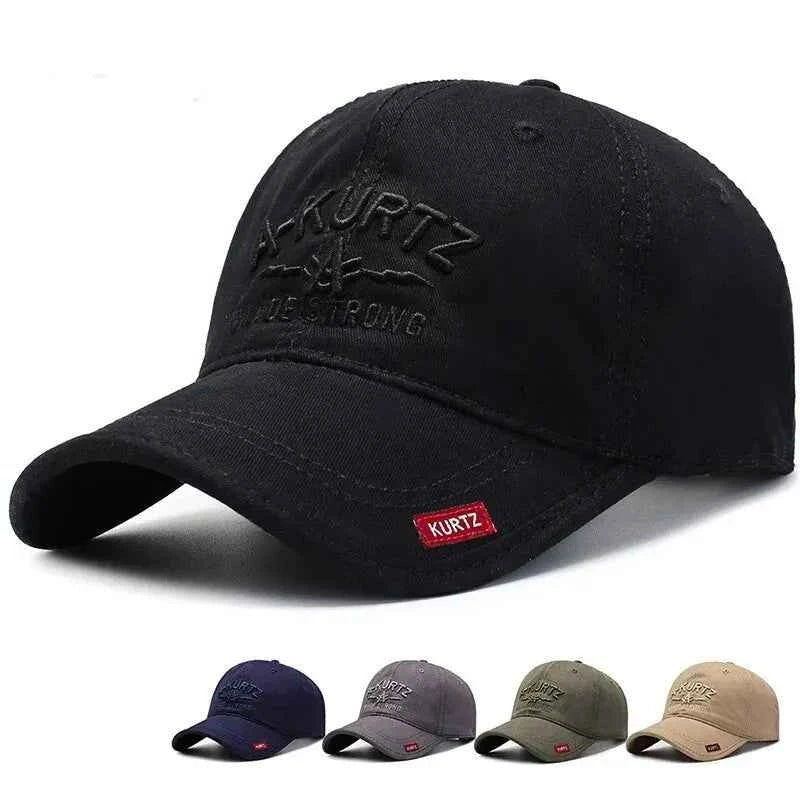 Korean Style Embroidery Baseball Cap for Outdoor Sun Protection