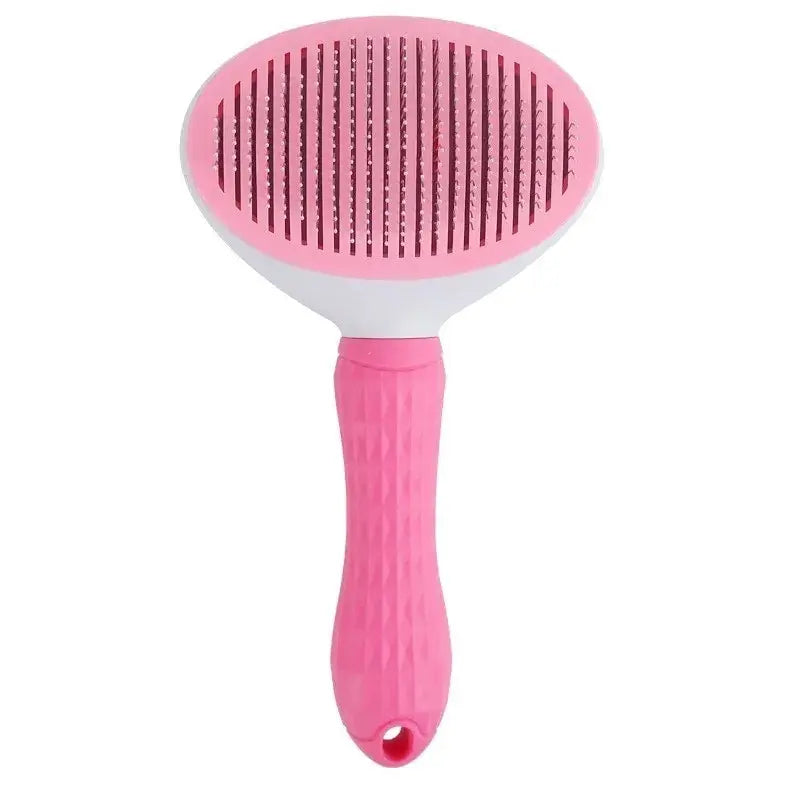 Pet Dog Brush Cat Comb Self Cleaning Pet Hair Remover Brush For Dogs Cats Grooming Tools Pets Dematting Comb Dogs Accessories - WTN Essentials 