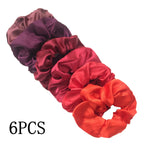 Satin Scrunchies Set for Women & Girls – 25/10/6 Pcs Elastic Hair Bands | Soft Silk Ponytail Holders & Fashion Hair Accessories