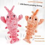 Electric Jumping Lobster Cat Toy for Interactive Indoor Hunting Play