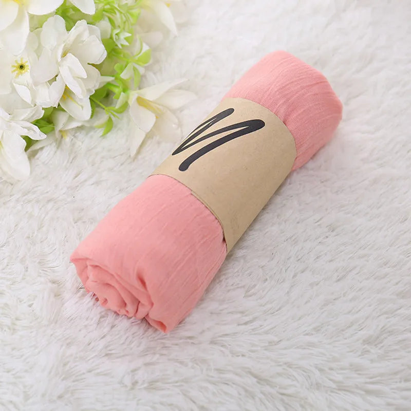 Fashion Korean Scarf Women Luxury Spring Winter Solid Color Hijabs For Woman Shawls Wraps Pashmina Bandana Scarves Wedding Gift